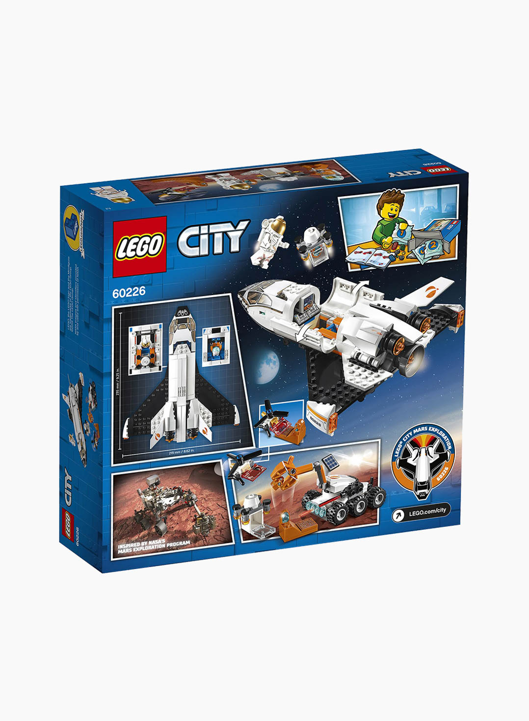 Lego City Կառուցողական Խաղ Մարսի Հետազոտական Մաքոք