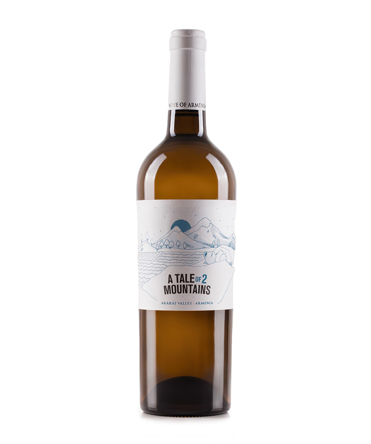 Wine `A Tale of 2 Mountains` white dry 750ml