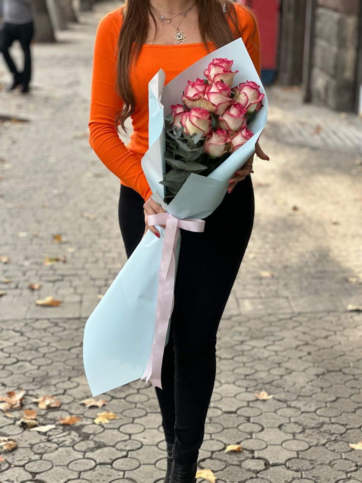 Bouquet «Amelia» with roses