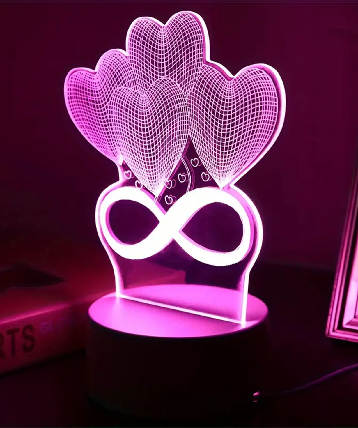 LED Լամպ «Gift Store» 3D Eternity №1117