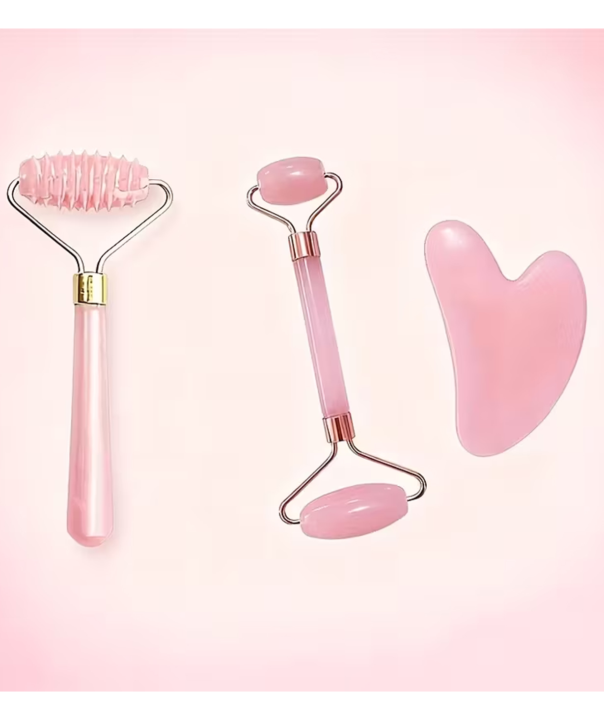 Face massage set «Pink»