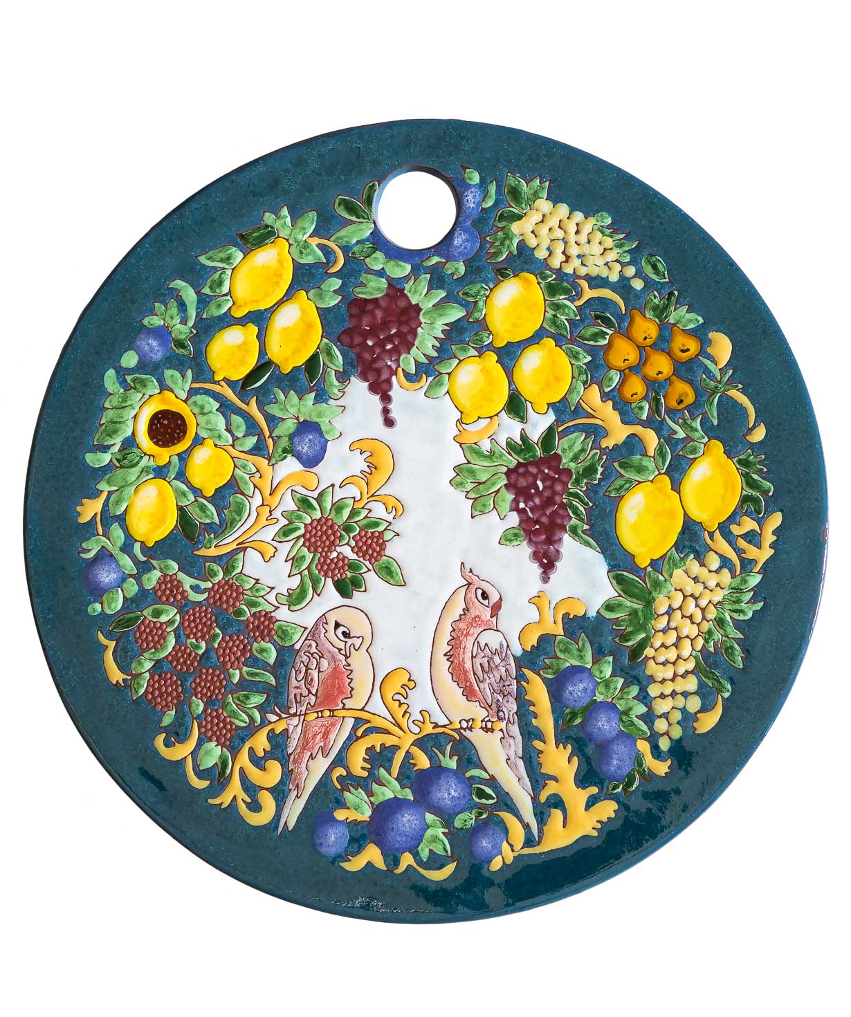Сырная тарелка `ManeTiles` декоративная, керамическая №26
