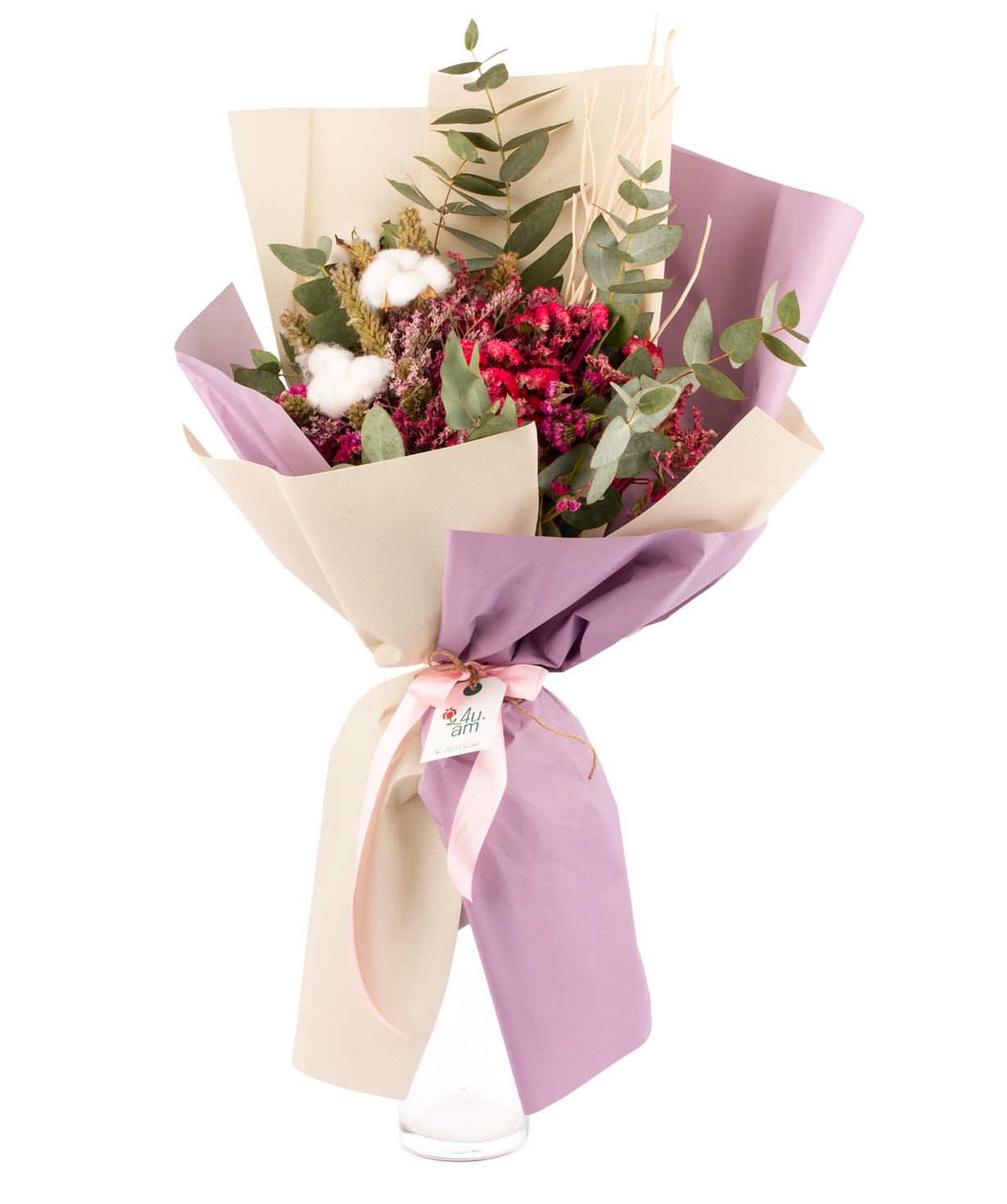Bouquet `Delicias` with field flowers