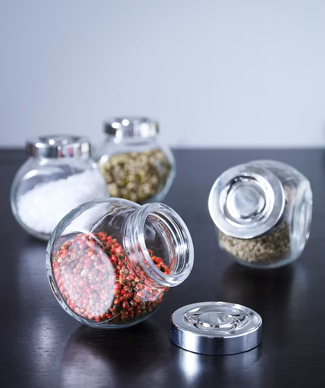 Spice jars «Ikea» Rajtan, 4 pcs