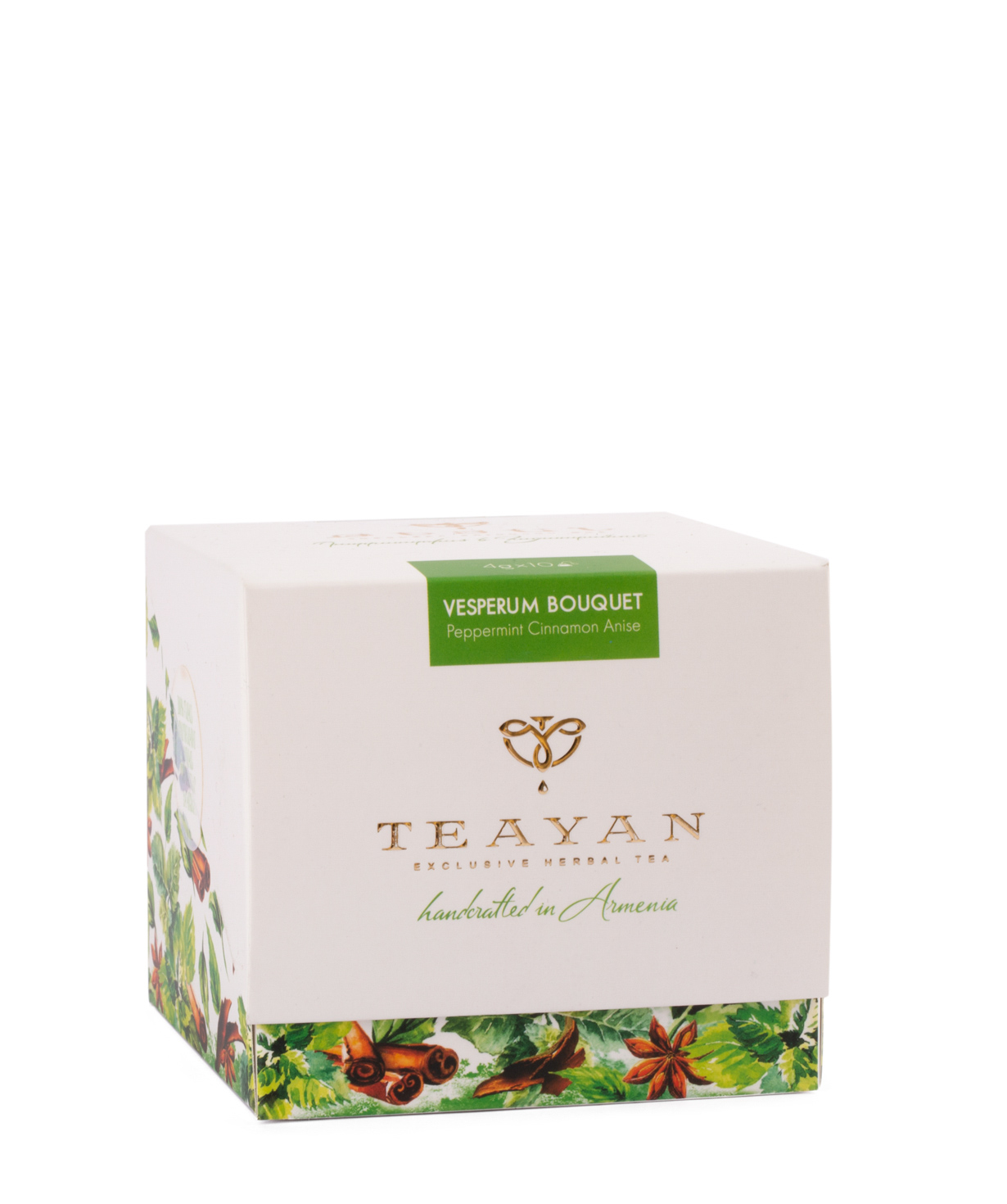 Selected tea `TeaYan` vesperum bouquet