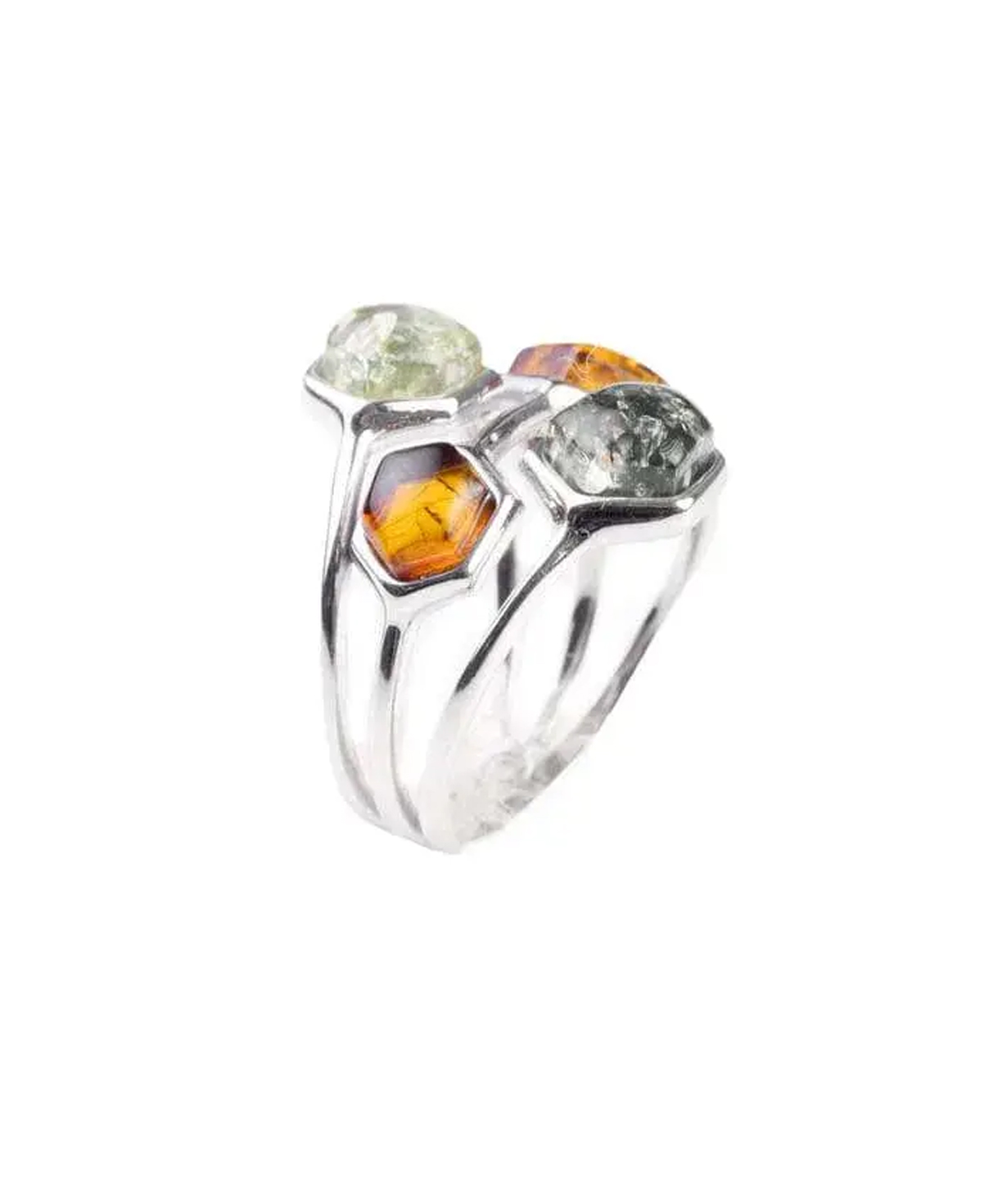 Серебряное кольцо «SiaMoods» SR178
