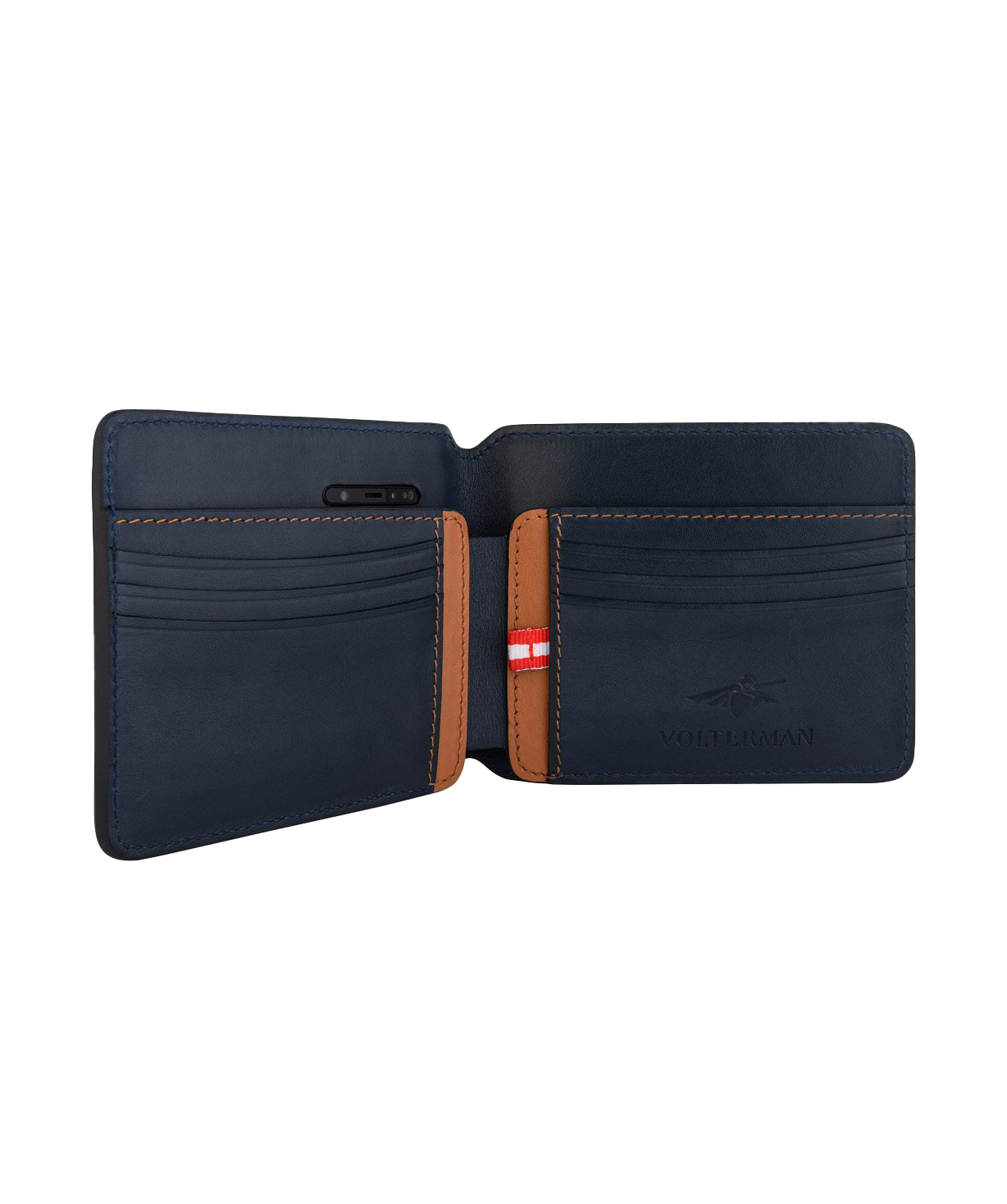 Smart wallet ''Volterman'' Bifold, blue