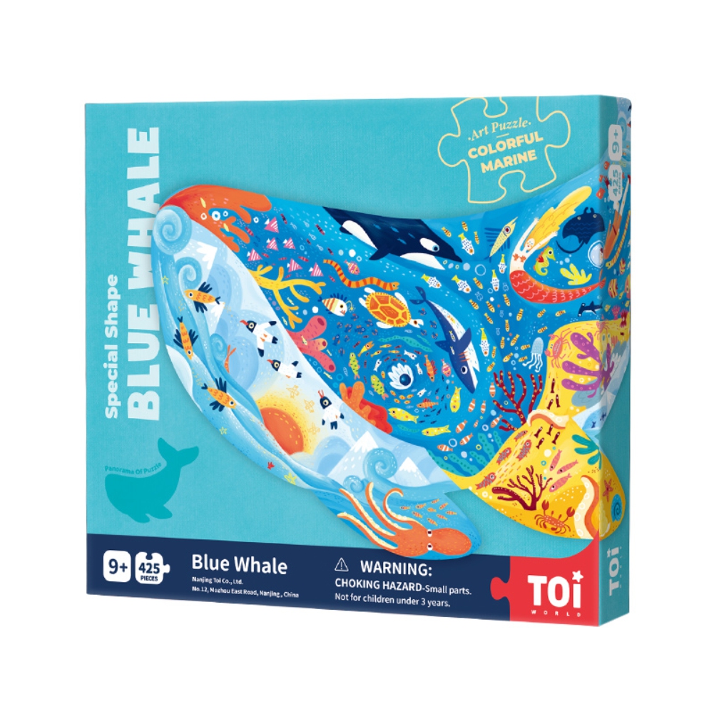Puzzle `Toi` blue whale