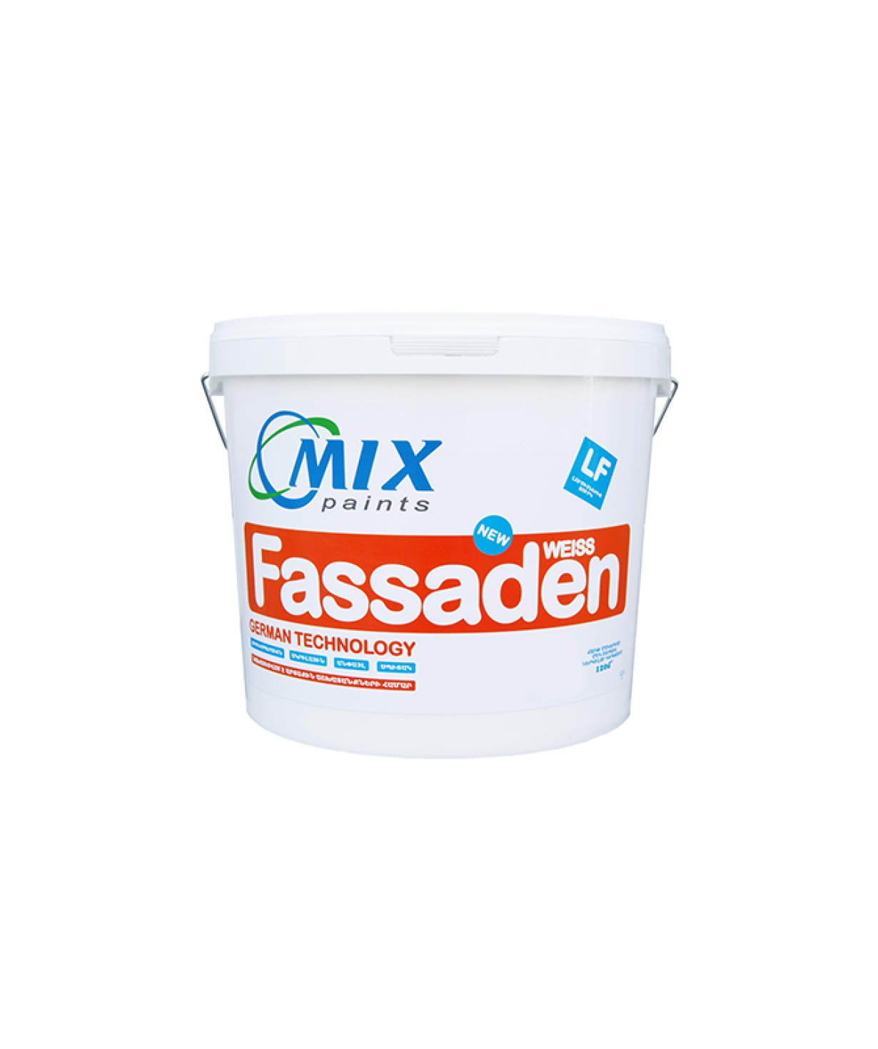 Ներկ ճակատային FASADENWEISS MIX, 10լ