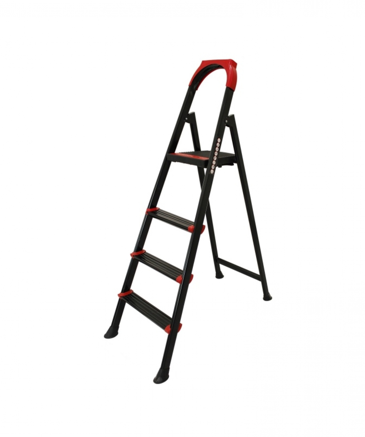 Ձեռնասանդուղք մետաղյա սև 3+1 RODEX