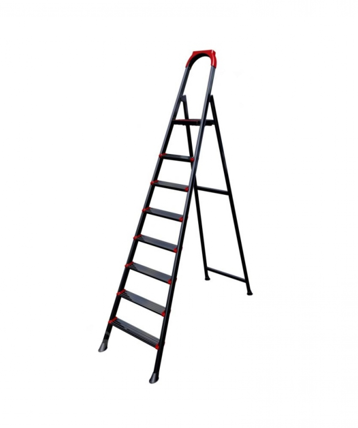 Ձեռնասանդուղք մետաղյա սև 7+1 RODEX