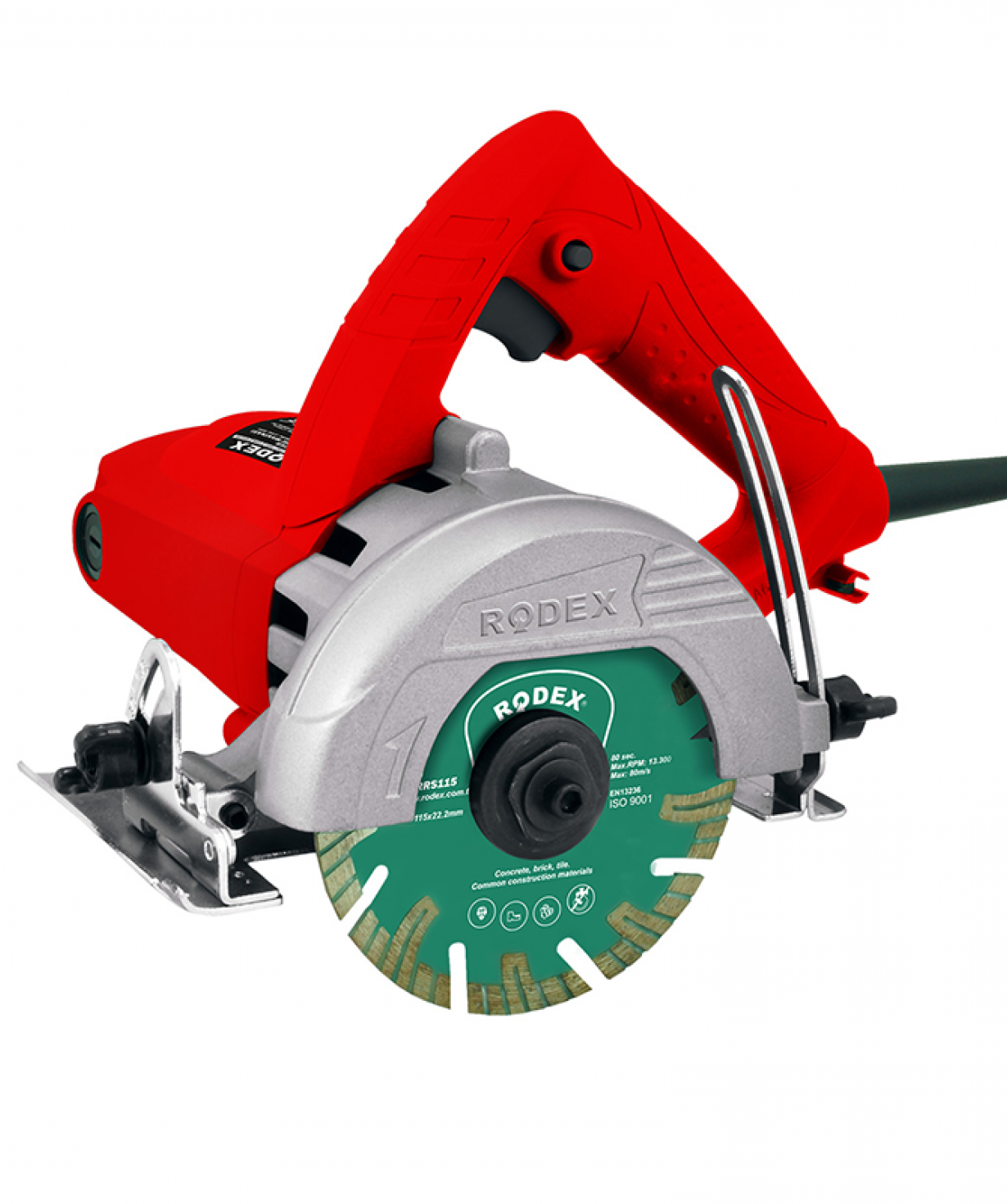 էլեկտրական սղոց քարի, մարմար կտրող 1400ՎՏ, 125մմ RODEX