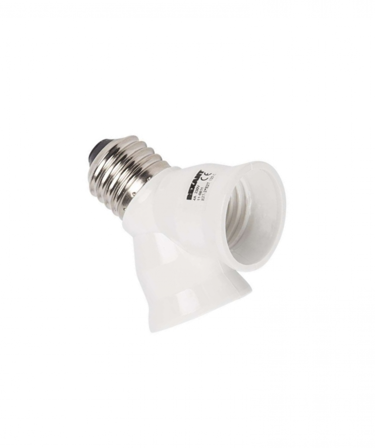 Պատրոն անցում սպիտակ E27 - 2xE27    REXANT