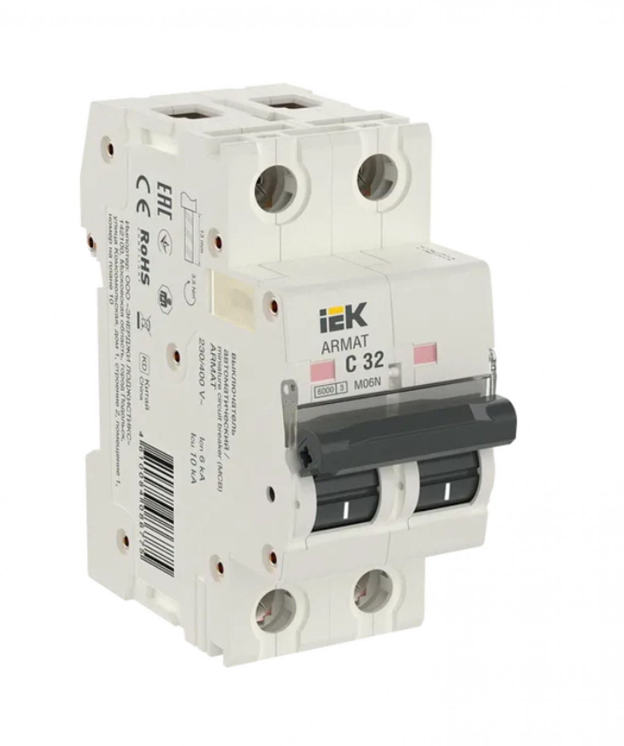 Անջատիչ ավտոմատ 2P C 32 A IEK