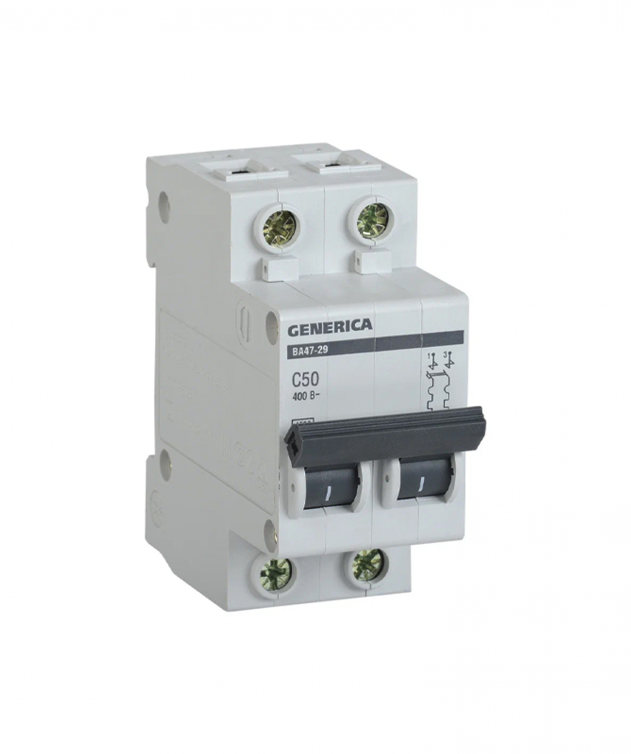 Ավտոմատ անջատիչ 2P C 50 A GENERICA IEK