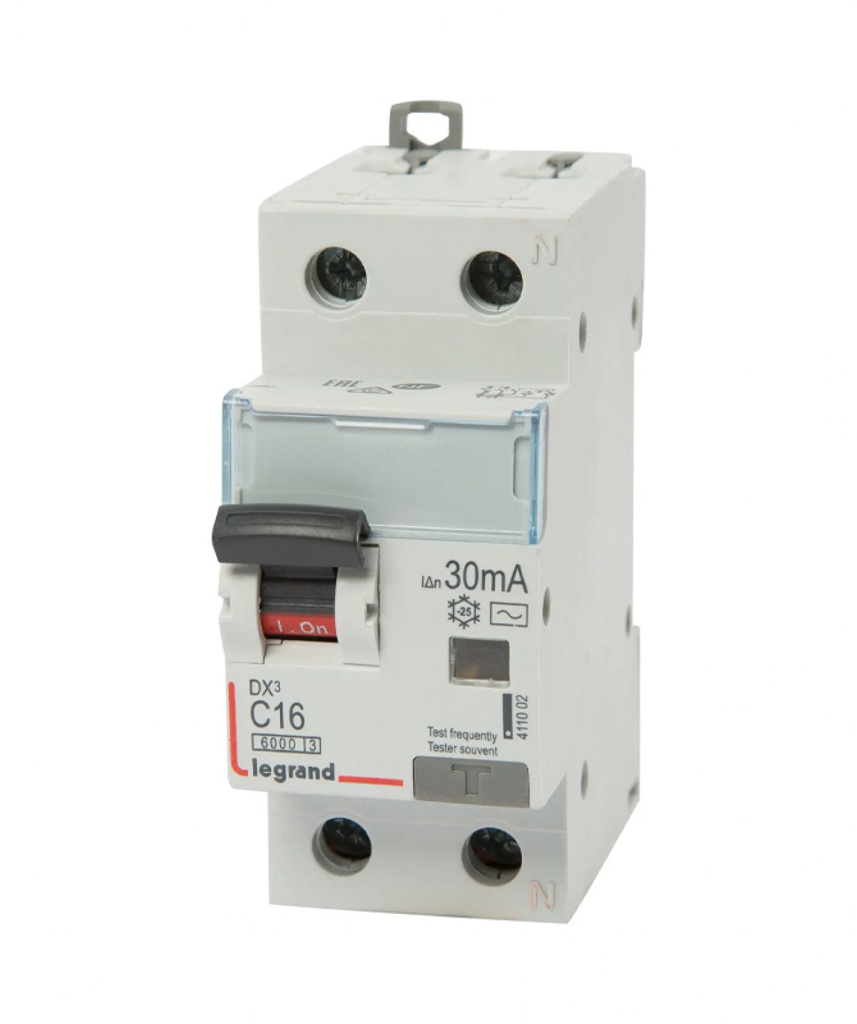 Դիֆերենցյալ անջատիչ ավտոմատ (RCBO)  1P+N   C 16A  30 mA