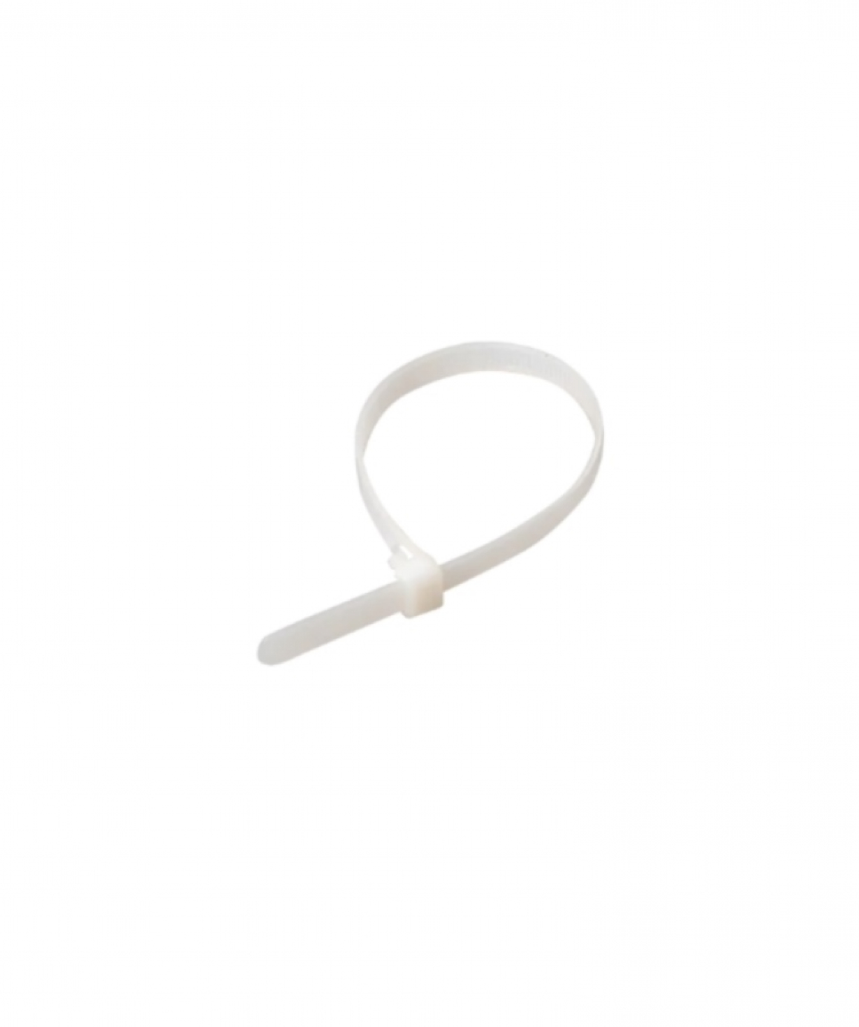 Լարի և ճկուն խողովակի խամուտ սպիտակ 3.6x200մմ, IEK, 100 հատ