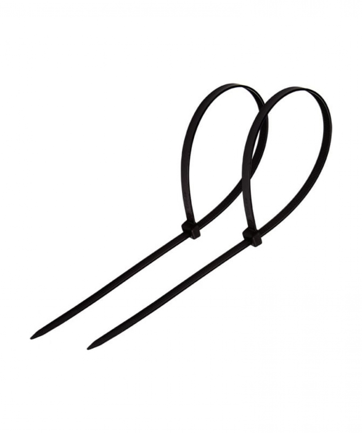 Լարի և ճկուն խողովակի խամուտ սև 4.8x300մմ, REXANT, 100 հատ