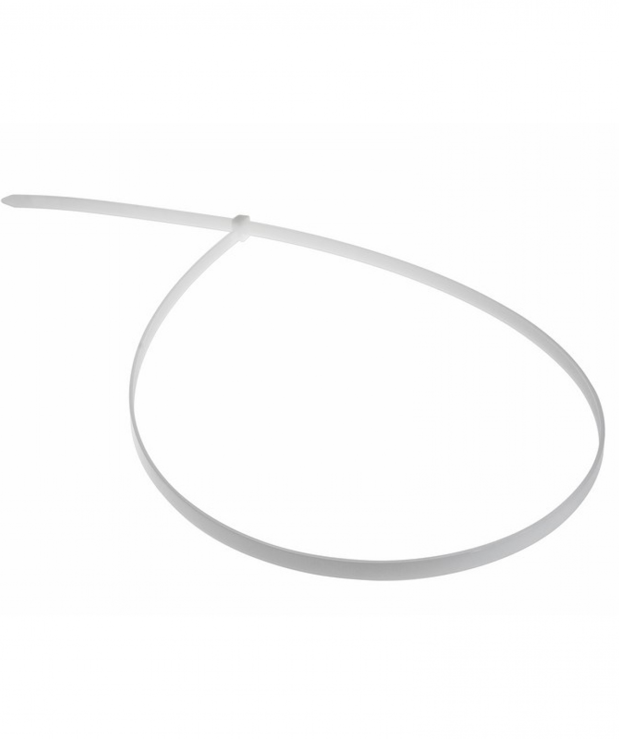 Լարի և ճկուն խողովակի խամուտ սպիտակ 9x1020մմ, REXANT, 100 հատ