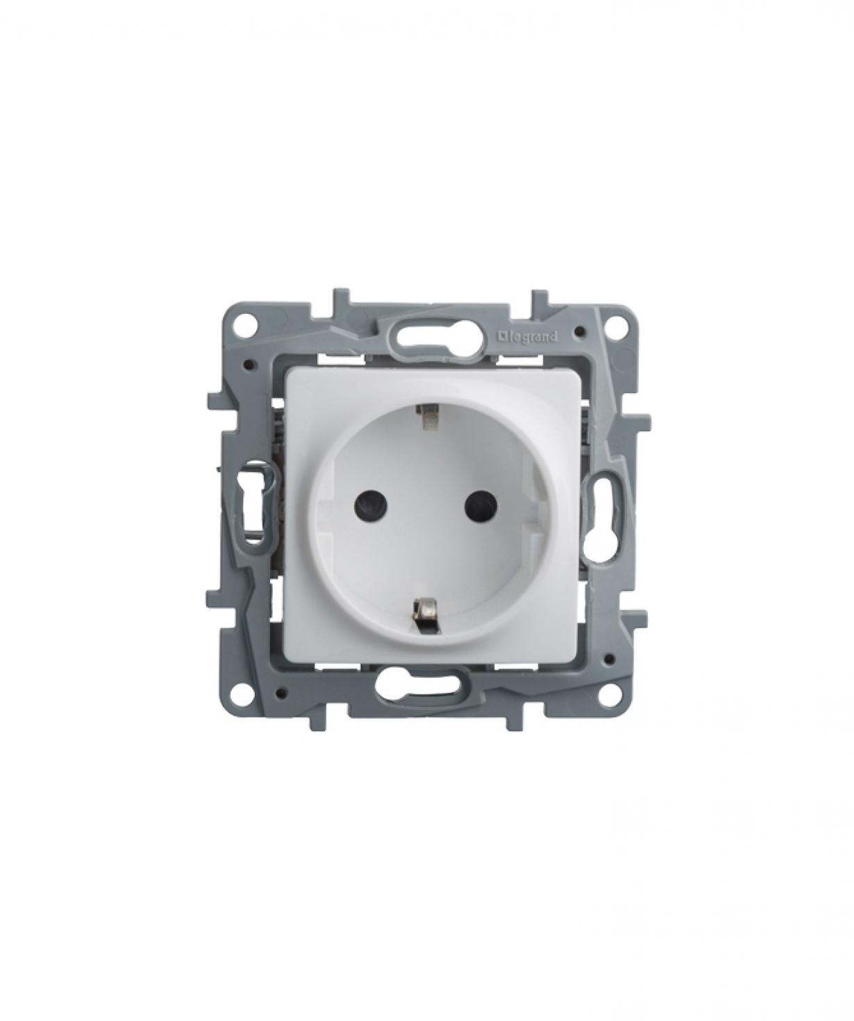 Վարդակ հողանցումով 2Բ+Հ 16Ա 250 Վ~ ЕTIKA / NILOE Սպիտակ