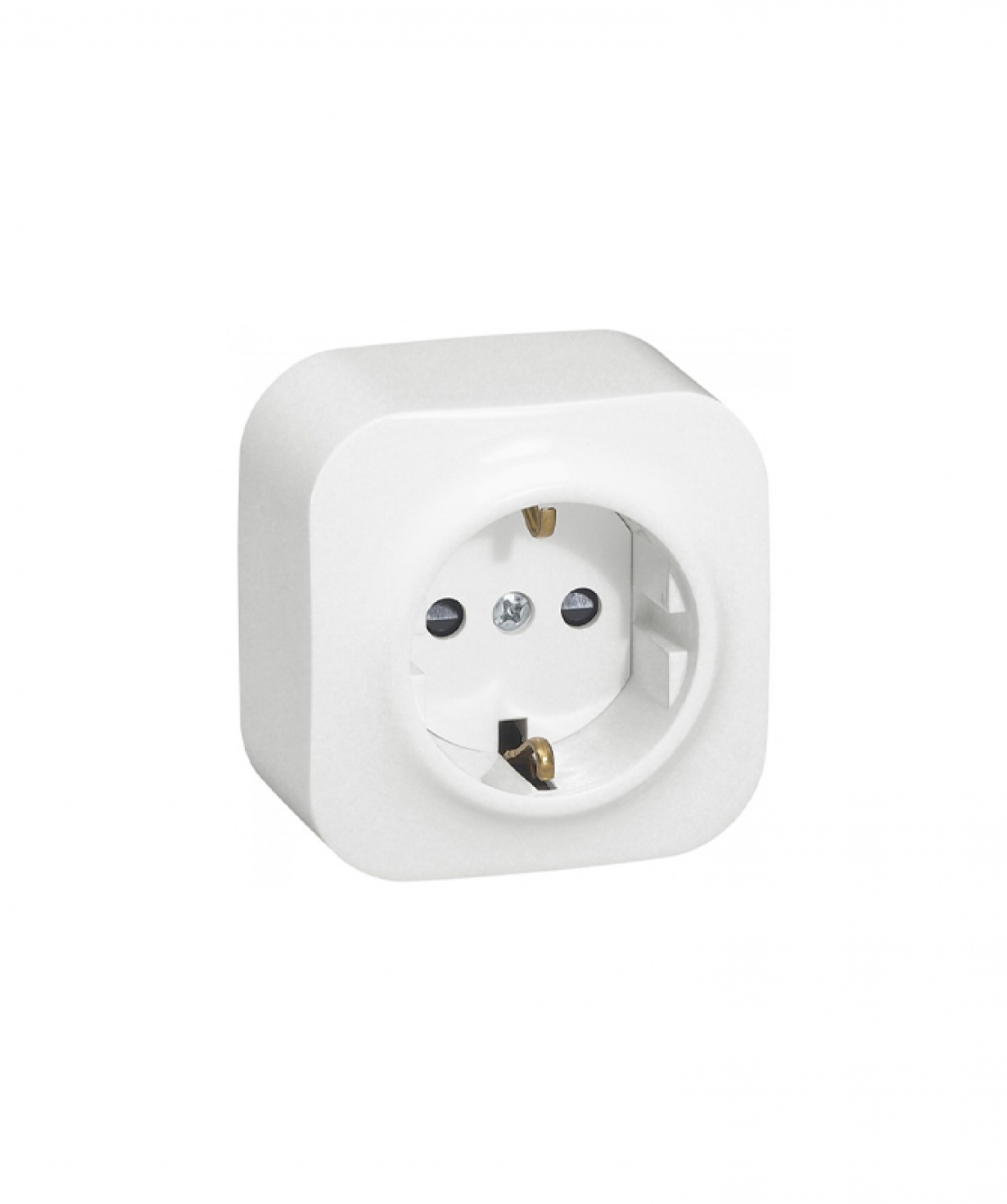 Վարդակ հողանցումով 2Բ+Հ 16Ա 250 Վ~ ЕTIKA / NILOE Սպիտակ