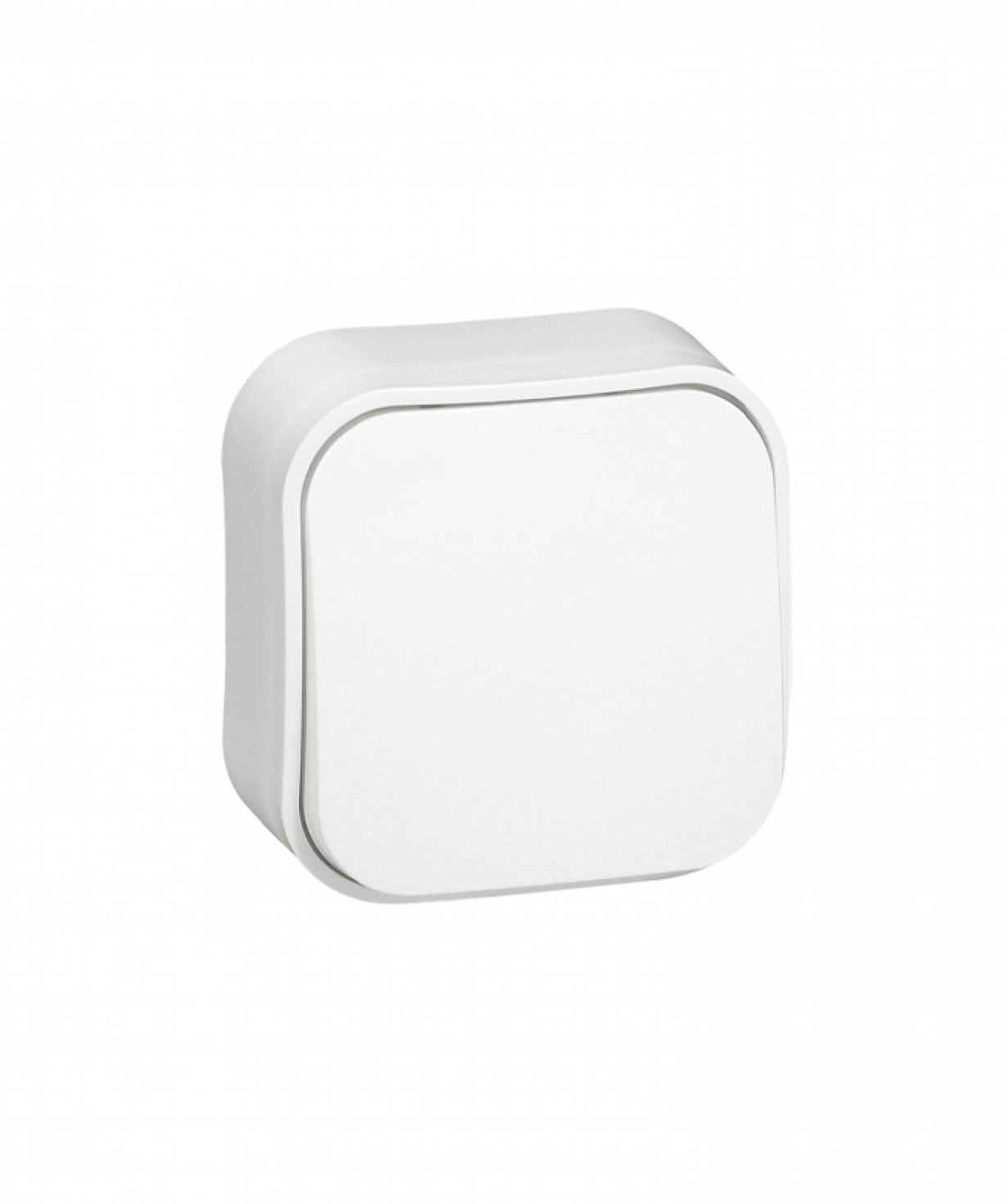 Անջատիչ 1-ստեղնանի 10Ա 250 Վ~ ЕTIKA / NILOE Սպիտակ