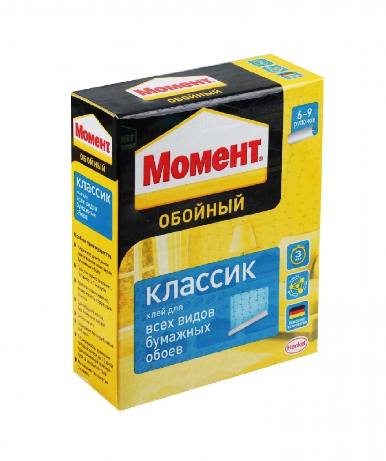 Սոսինձ պաստառի կլասիկ Момент Классик, 200գր