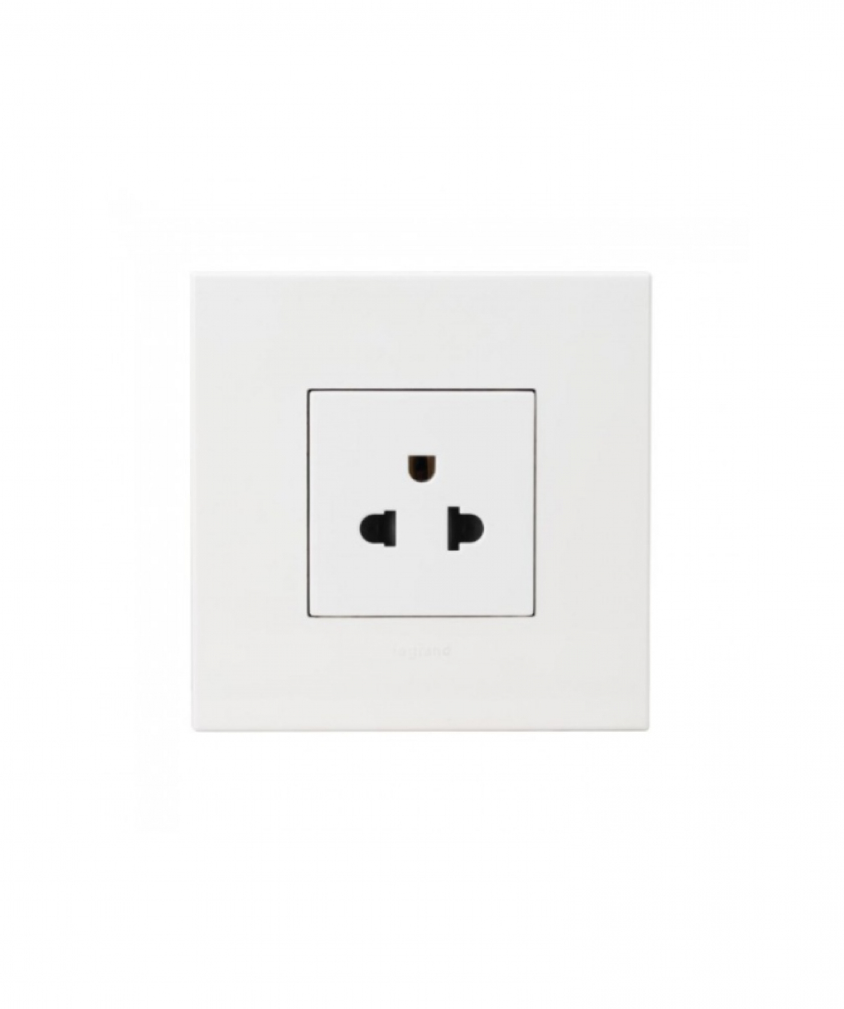 Վարդակ 2Բ+Հ, (եվրո-ամերիկյան ստանդարտ) 16Ա 127/250 Վ~ЕTIKA / NILOE Սպիտակ