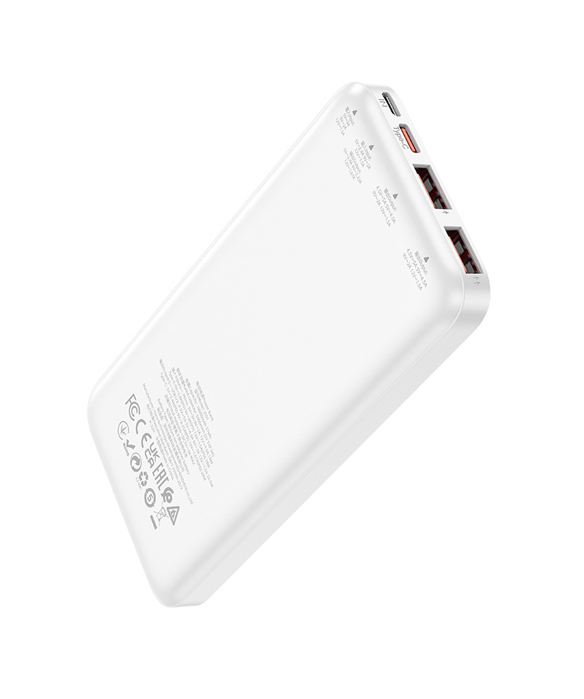 Внешний аккумулятор ''HOCO J101'' 10000 mAh, белый