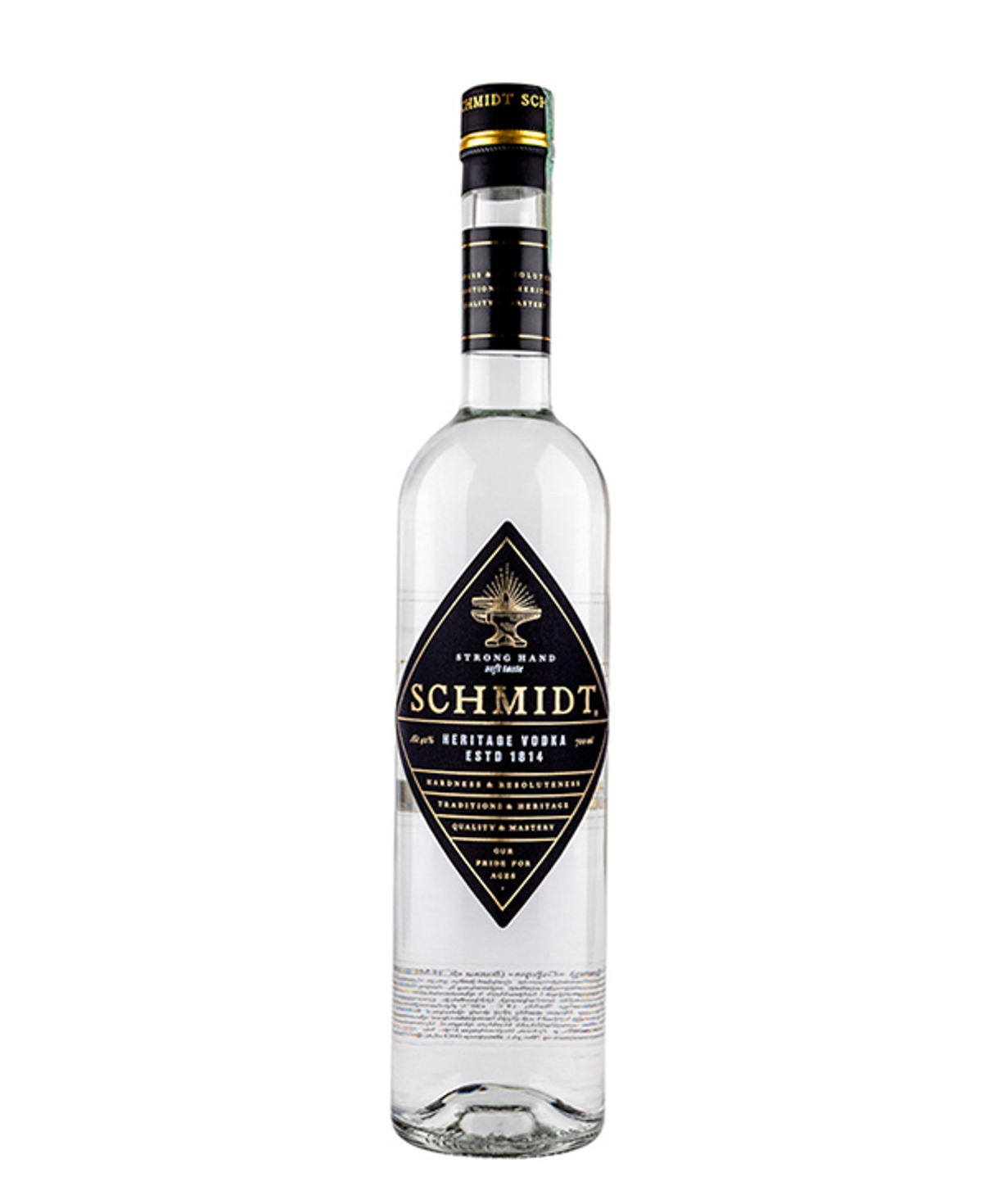 Vodka `Schmidt Black` 700ml