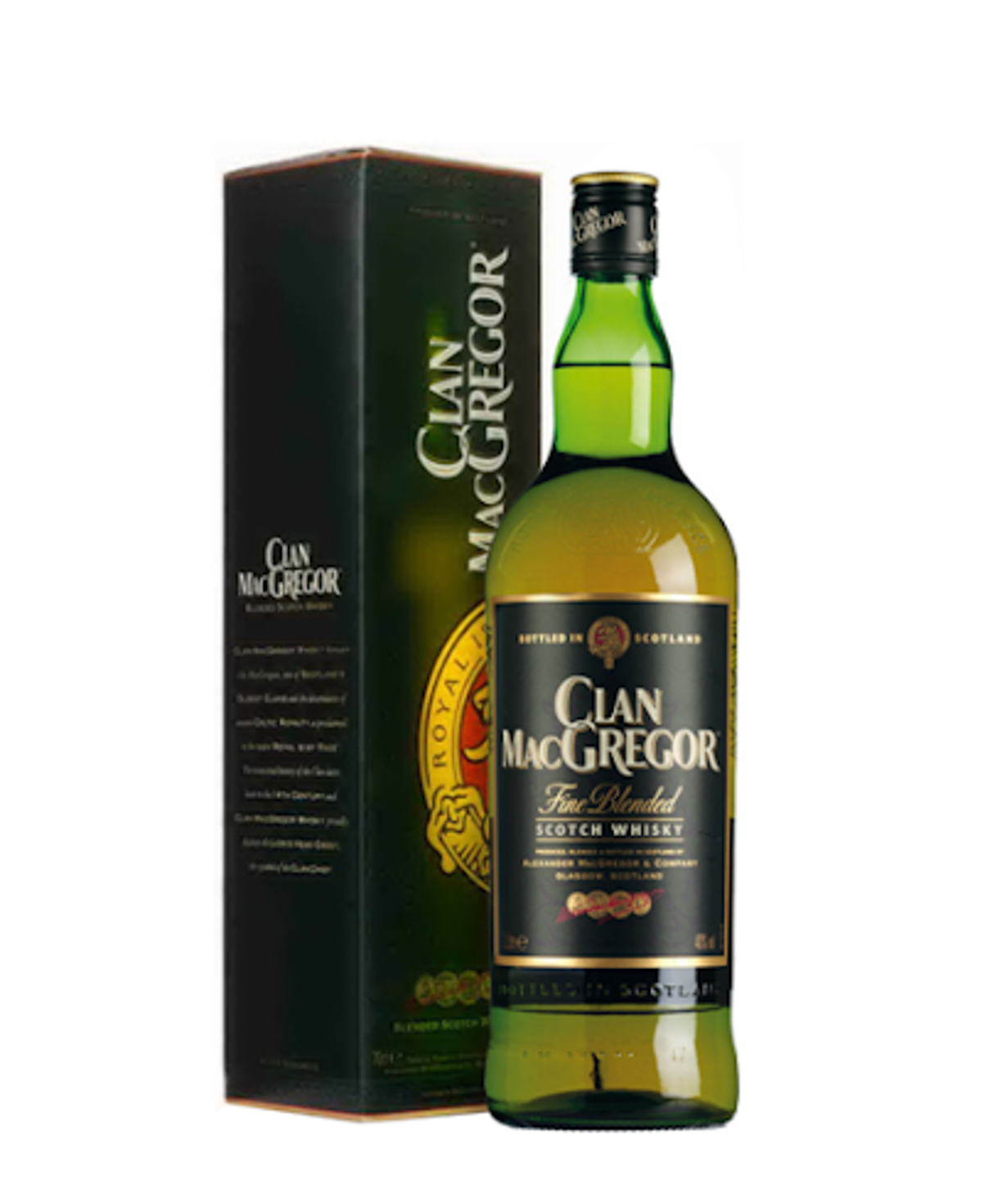Виски `Clan MacGregor` в коробке 700 мл
