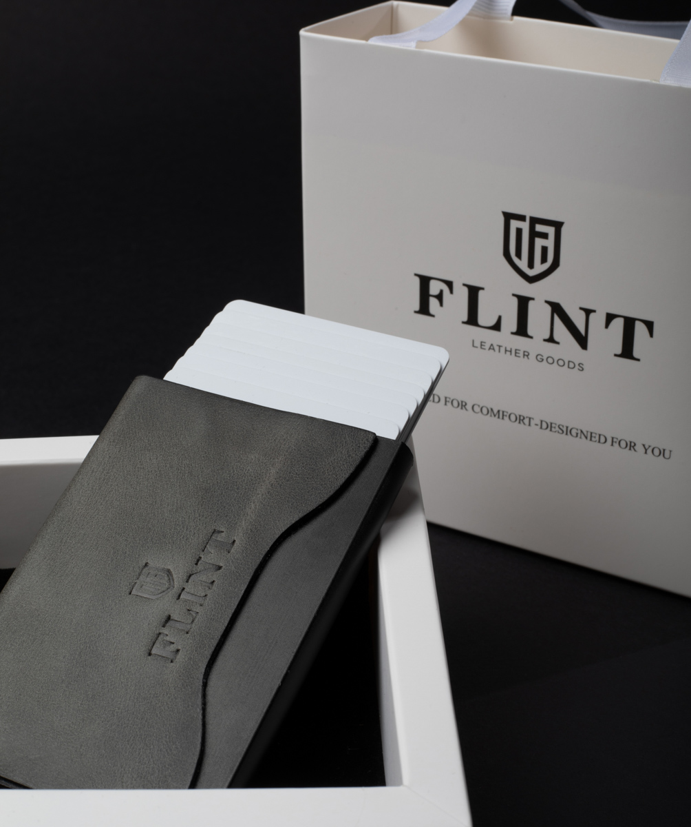 Քարտապանակ «Flint» կաշվե №4