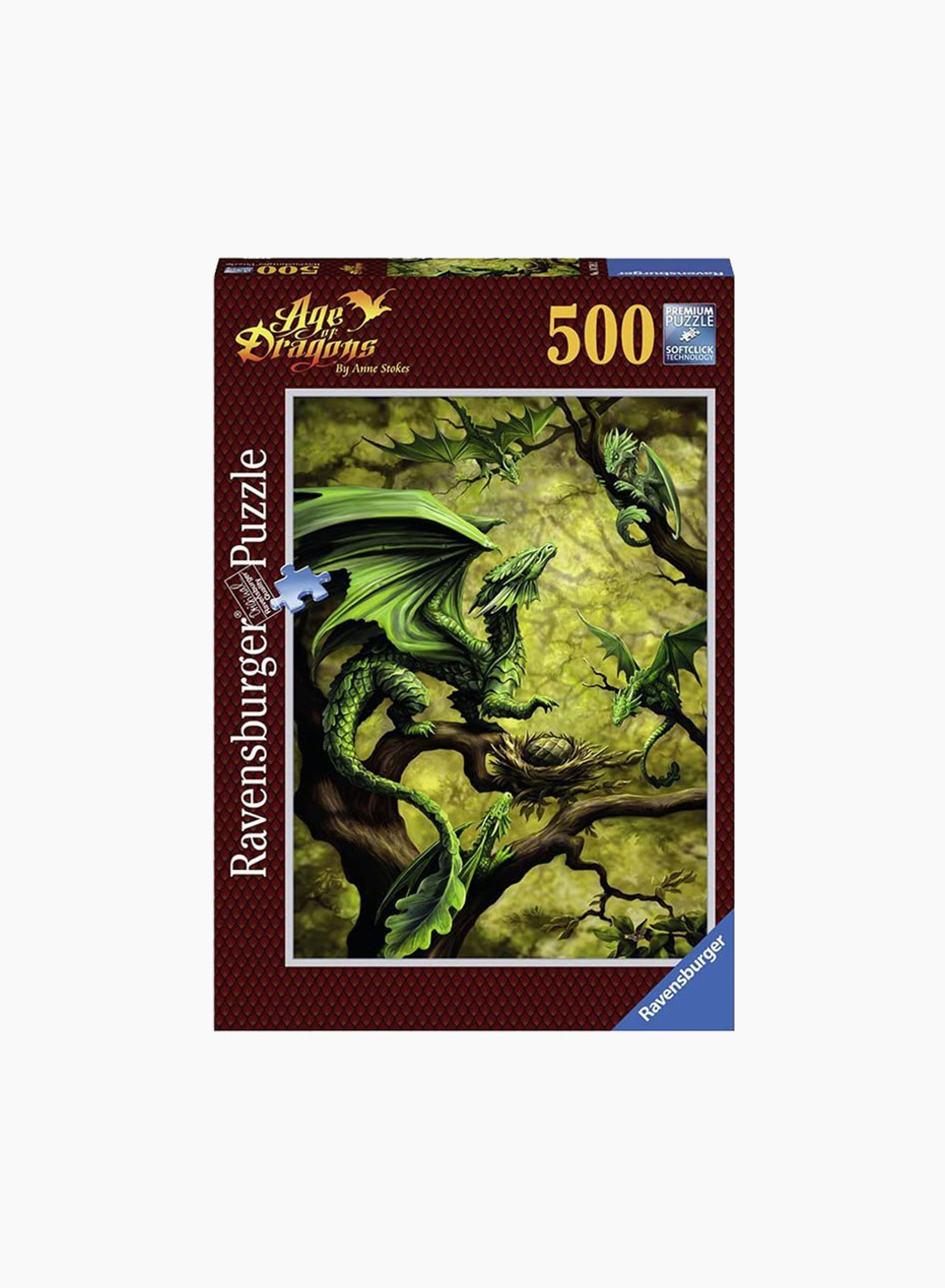 Ravensburger Puzzle Forest Dragon 500p