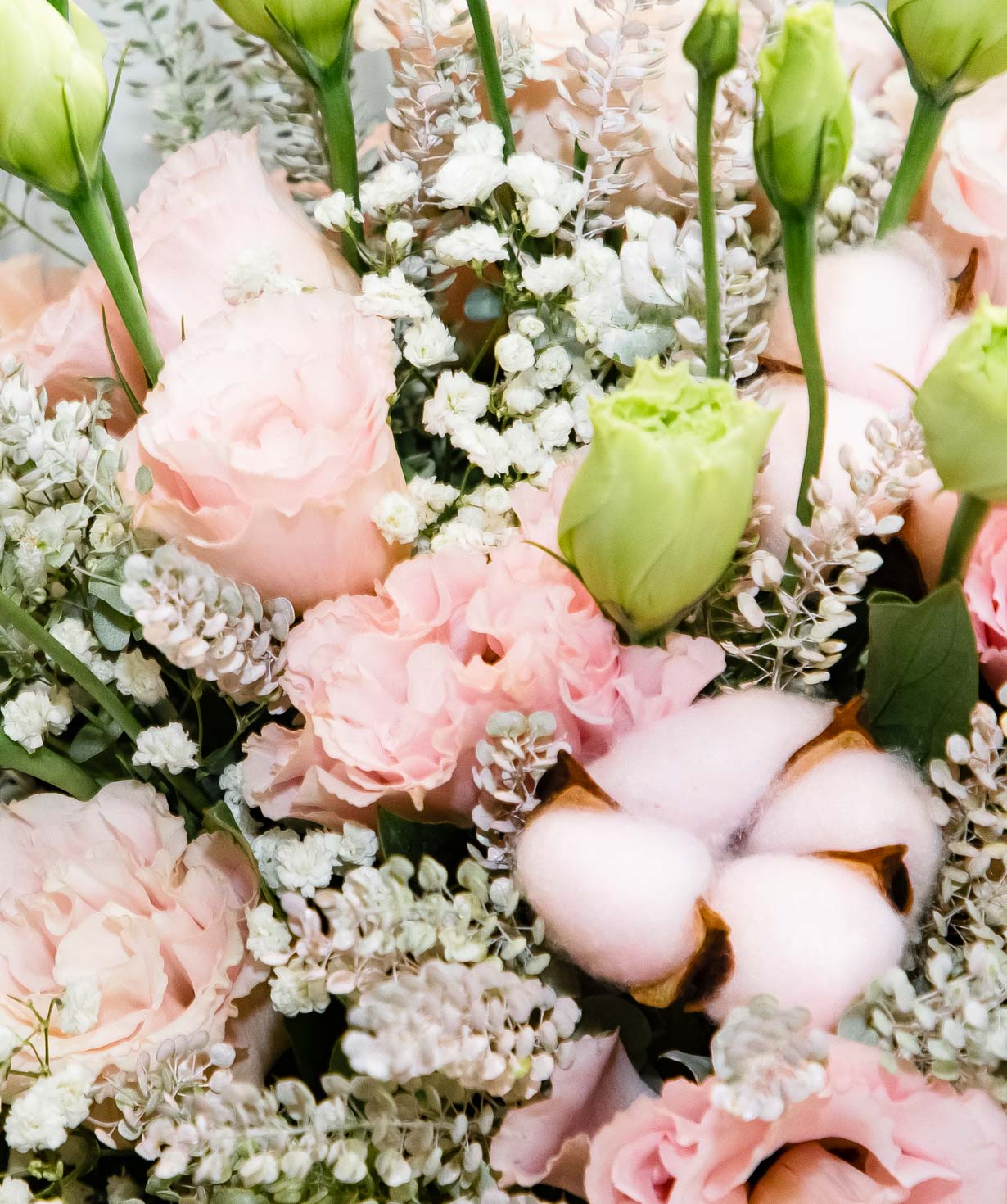 Bouquet «Allmannshofen» with lisianthus