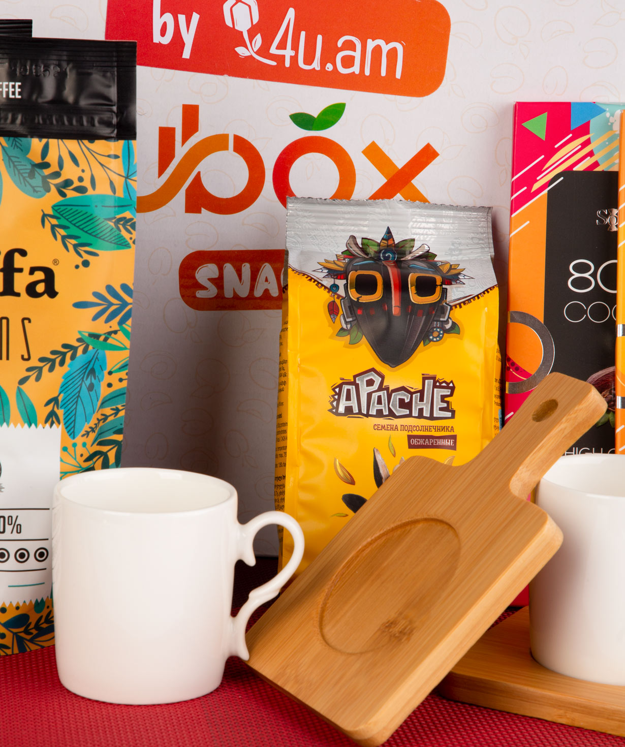 Снек-коробка `Ubox` Давай выпьем кофе