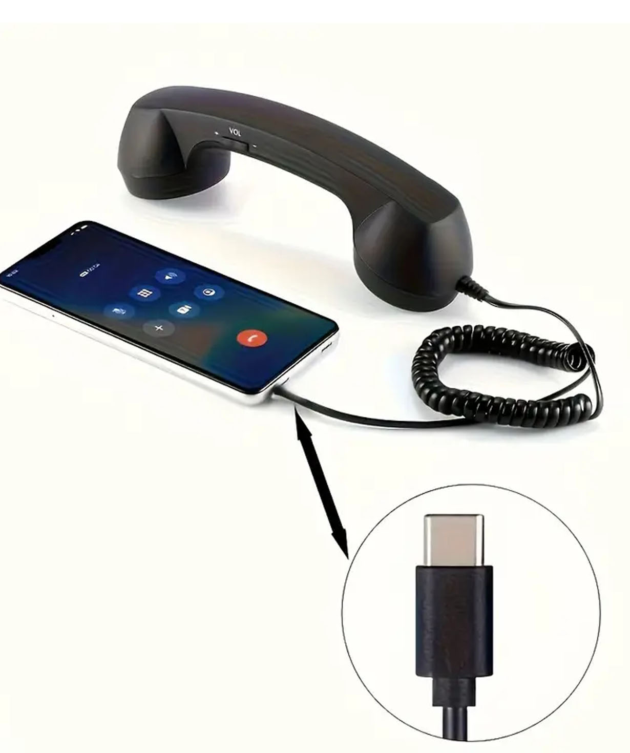 Telephone handset «Gift Store» Wired №1126