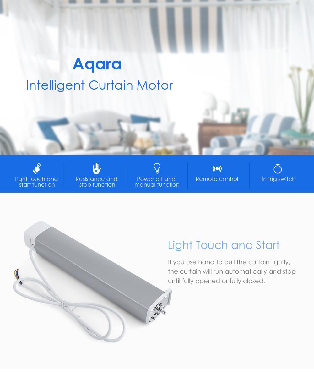 Smart motor for sliding curtains Aqara A