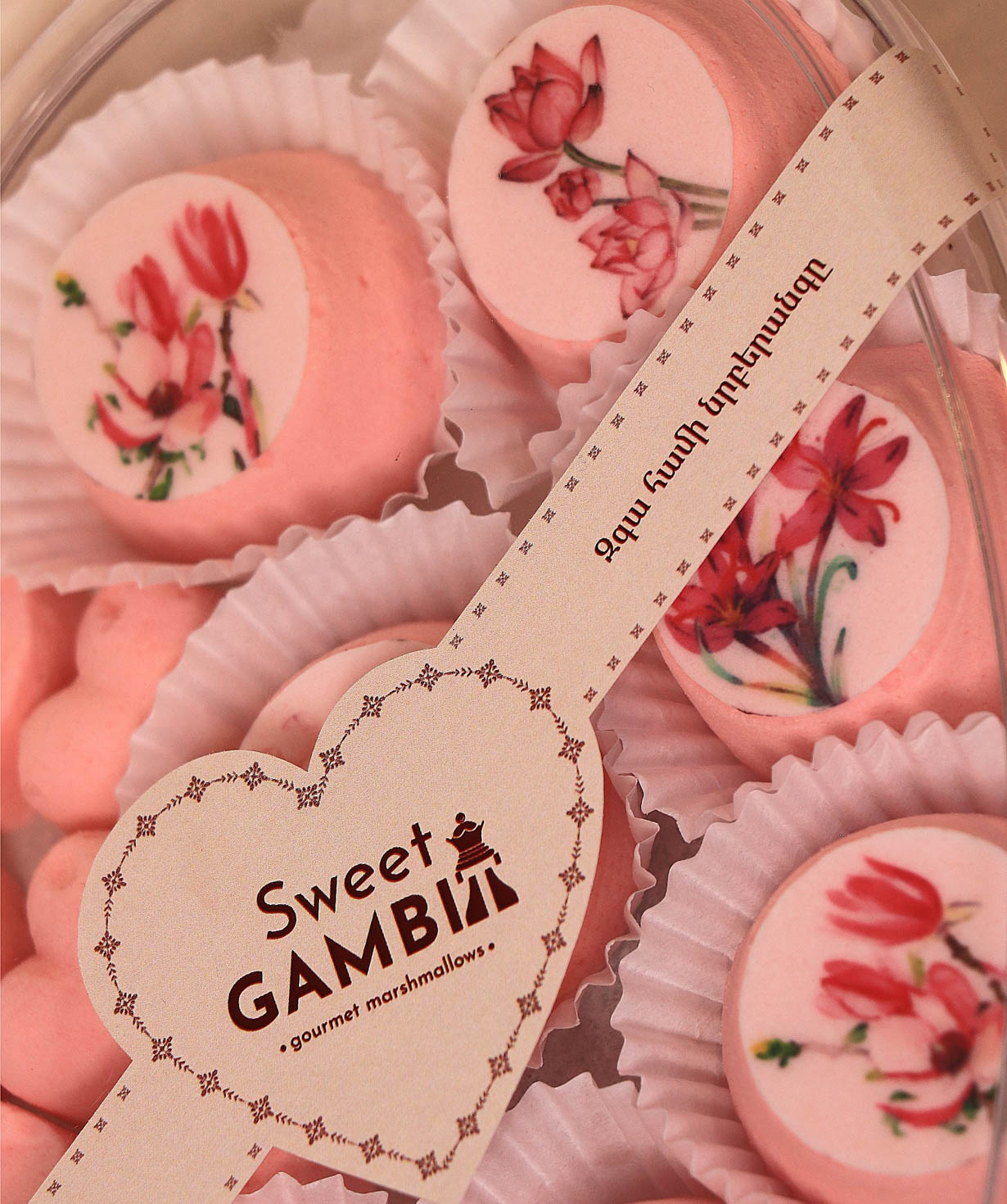 Marshmallows `Love and Spring` strawberry SG4