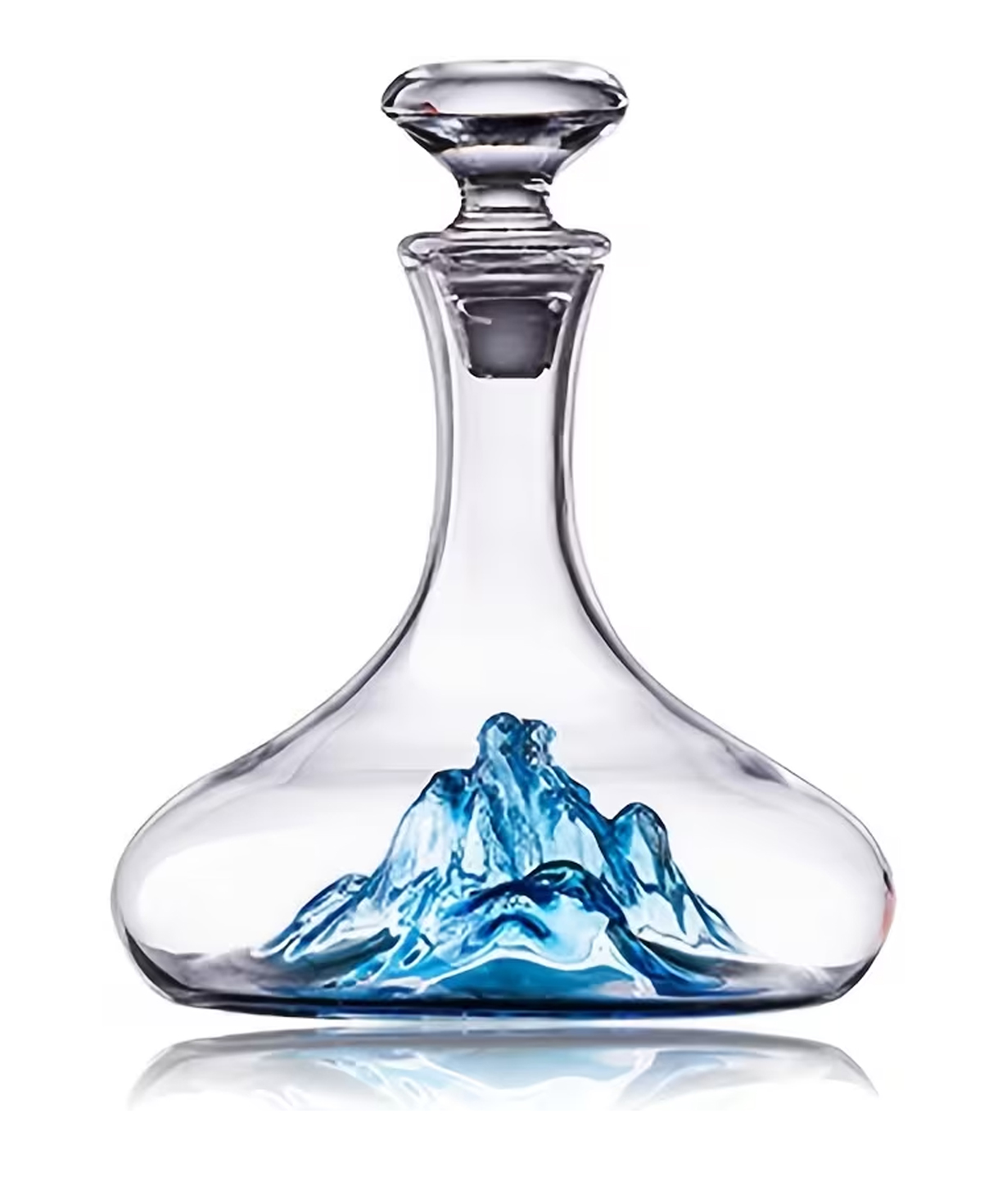 Wine decanter Ice Mountain Blue 1.2 l №1253