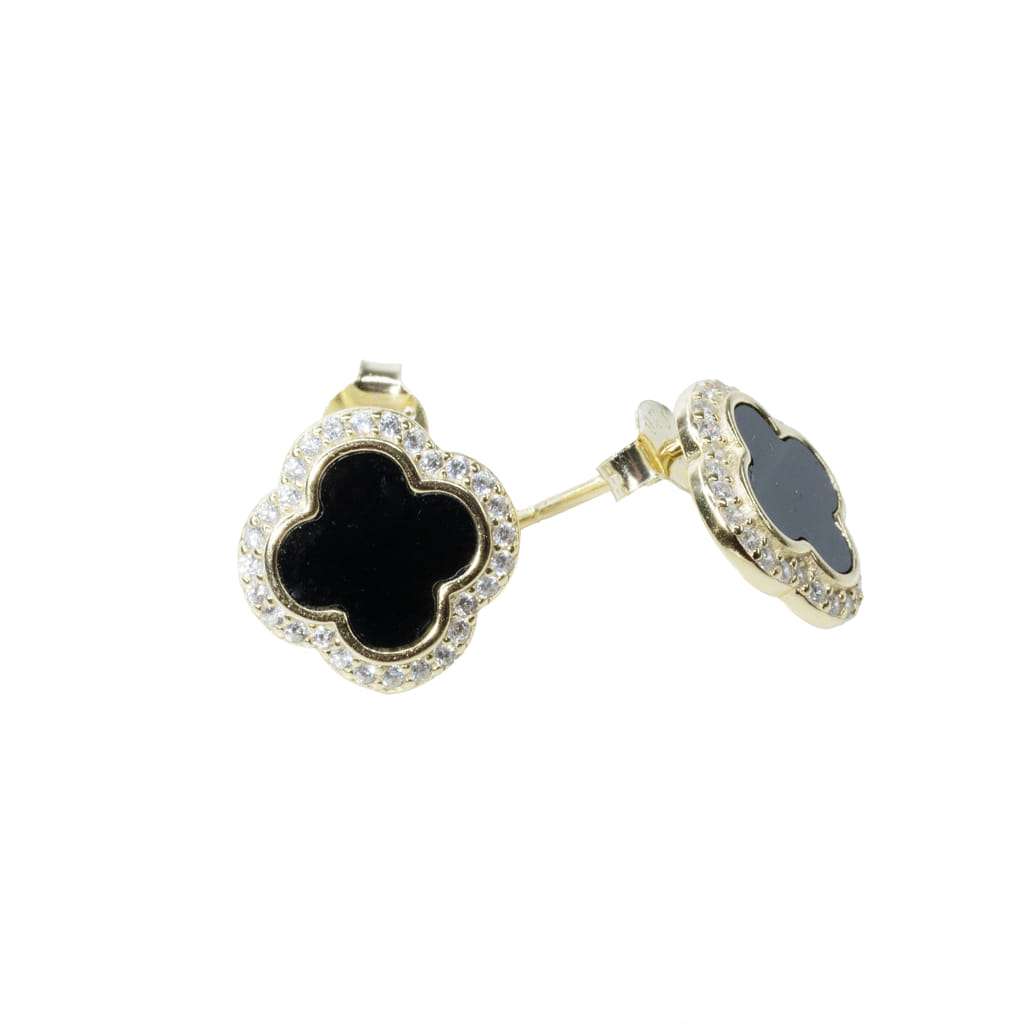 Silver earrings «SiaMoods» SE455BKGP