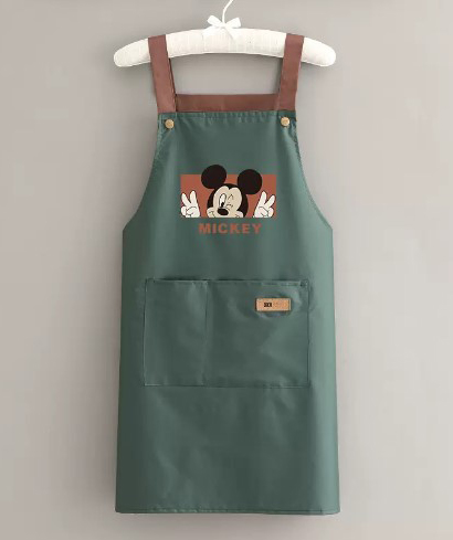 Apron Mickey Mouse, green