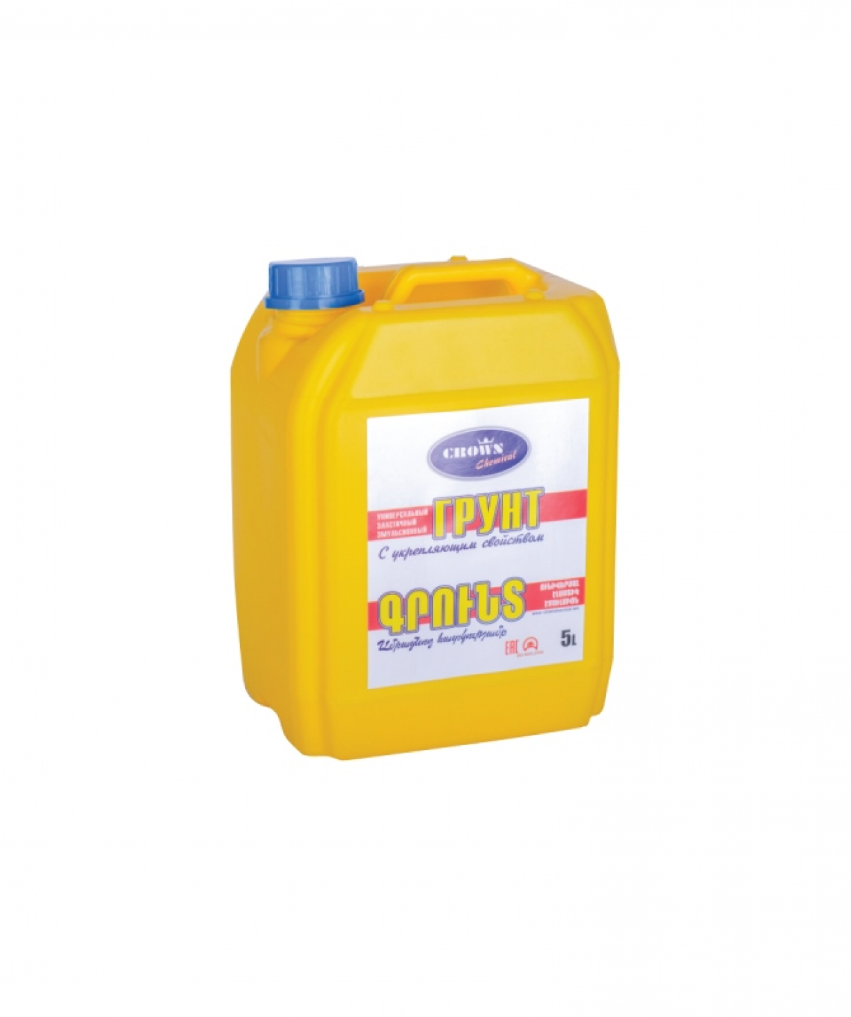 Ունիվերսալ Էլաստիկ գրունտ CROWN CHEMICAL, 5լ