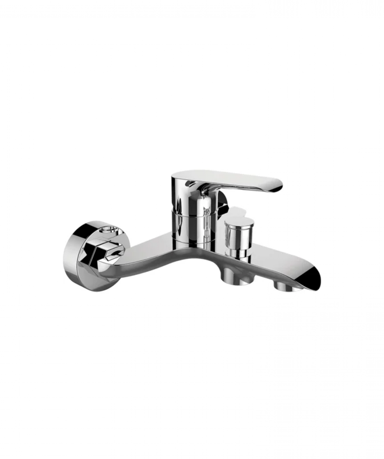 Պատին տեղադրված լոգարանի ծորակ առանց ցնցուղի հավաքածու Laveo Alea