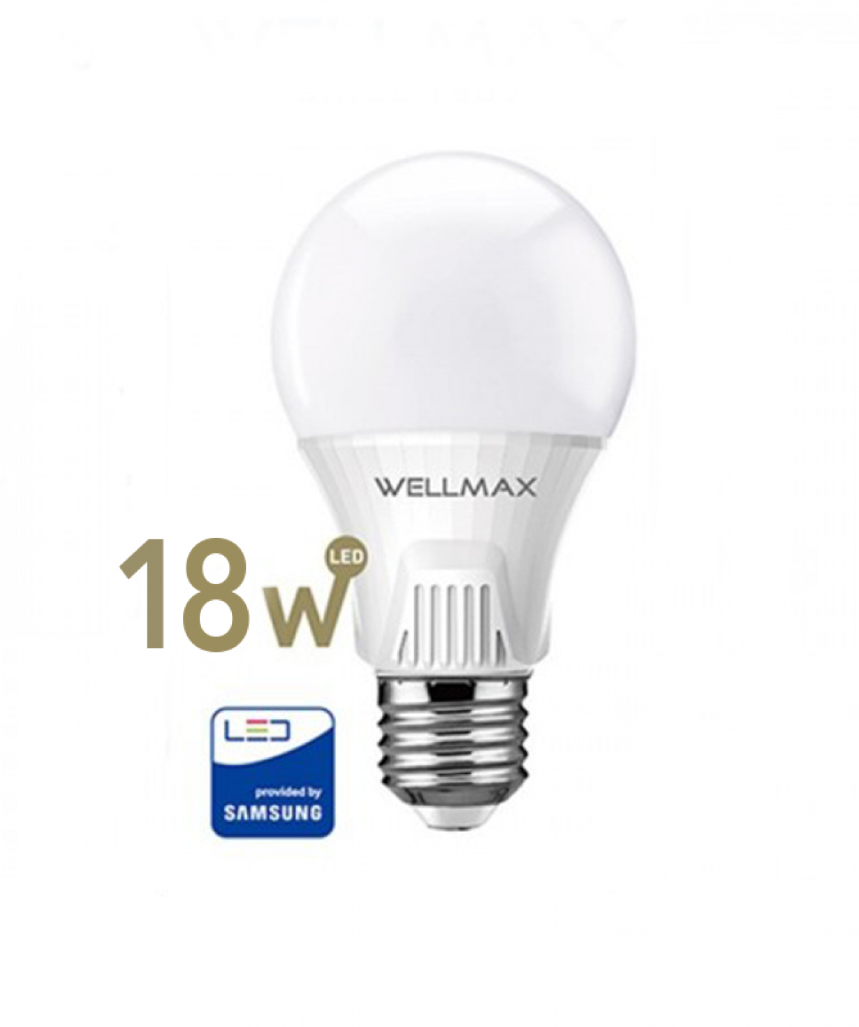Լուսադիոդային Lամպ LED A70-18W-E27-4000K նեյտռալ սպիտակ WELLMAX