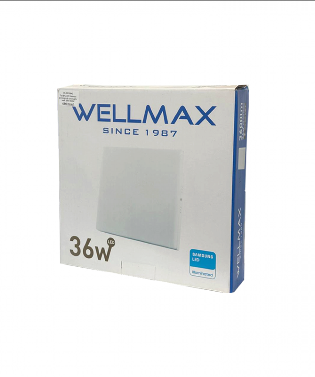 Պլաֆոն LED Wellmax քառակուսի արտաքին wefit 36W 4000K