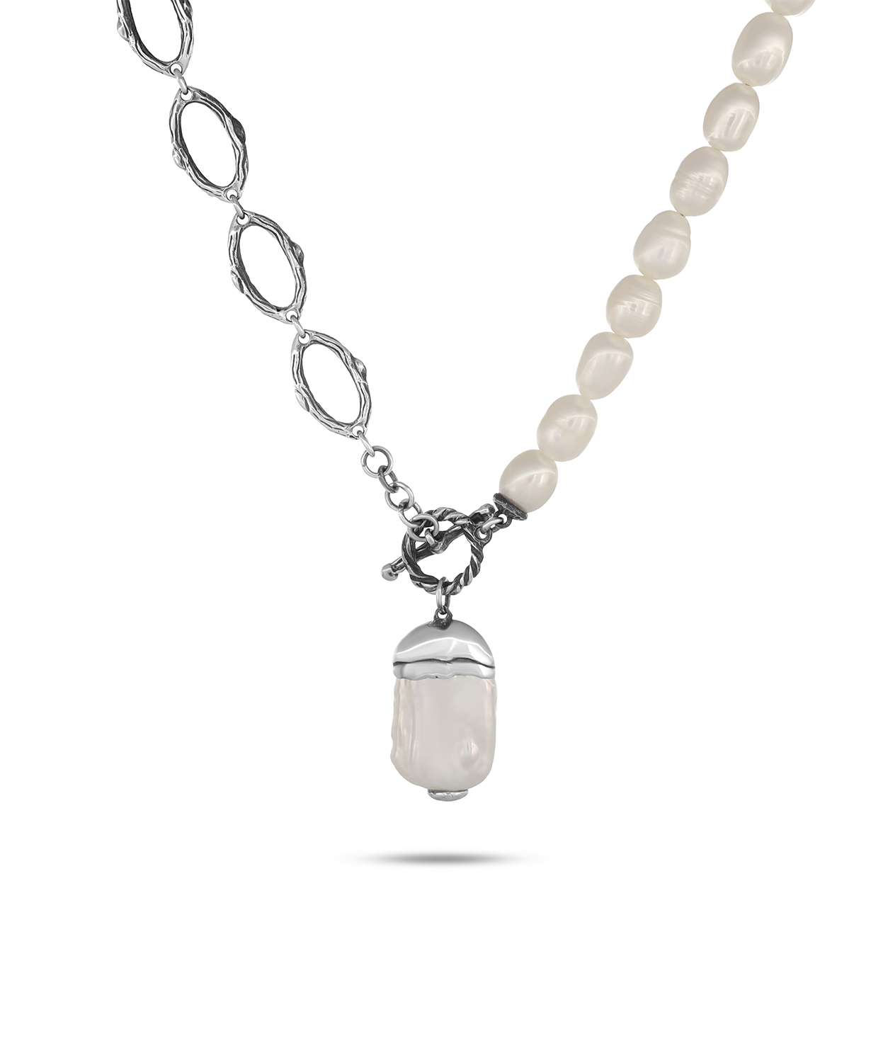 Վզնոց «DF Project» արծաթյա №53