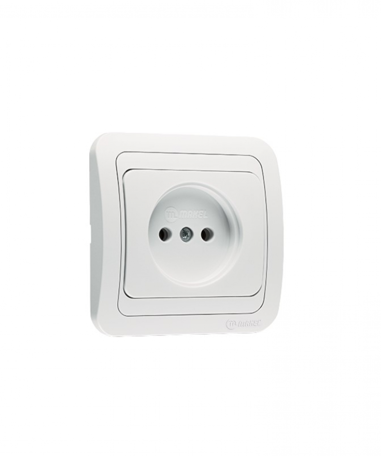 Վարդակ Makel Mimoza Ներկառուցվող Սպիտակ