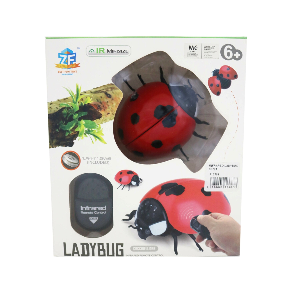 Toy ladybug, remote controlled