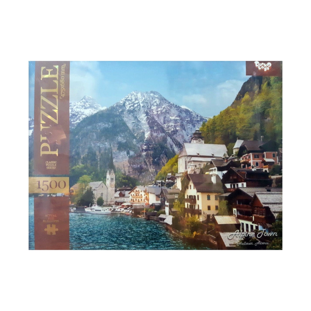 Puzzle `Danko Toys` Alpine city, Austria
