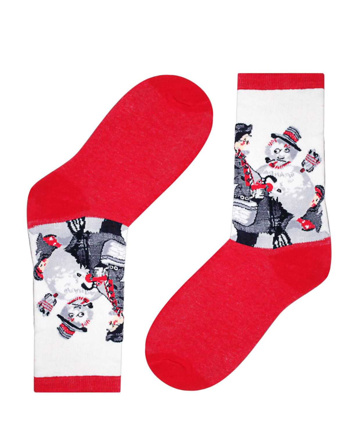 Socks `Zeal Socks` snowman